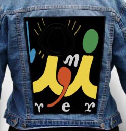BON IVER 28 - Photo Quality Printed Back Patch