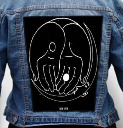 BON IVER 33 - Photo Quality Printed Back Patch