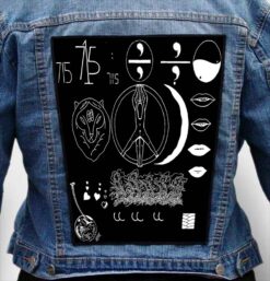 BON IVER 5 - Photo Quality Printed Back Patch