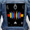 BON IVER 7 - Photo Quality Printed Back Patch