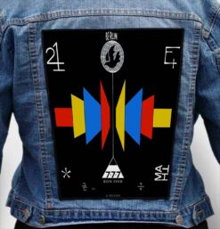 BON IVER 7 - Photo Quality Printed Back Patch