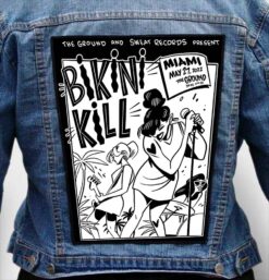 Bikini kill 1 - Photo Quality Printed Back Patch