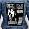 Bikini kill 2 - Photo Quality Printed Back Patch