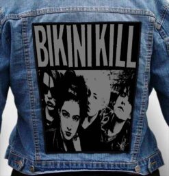 Bikini kill 4 - Photo Quality Printed Back Patch