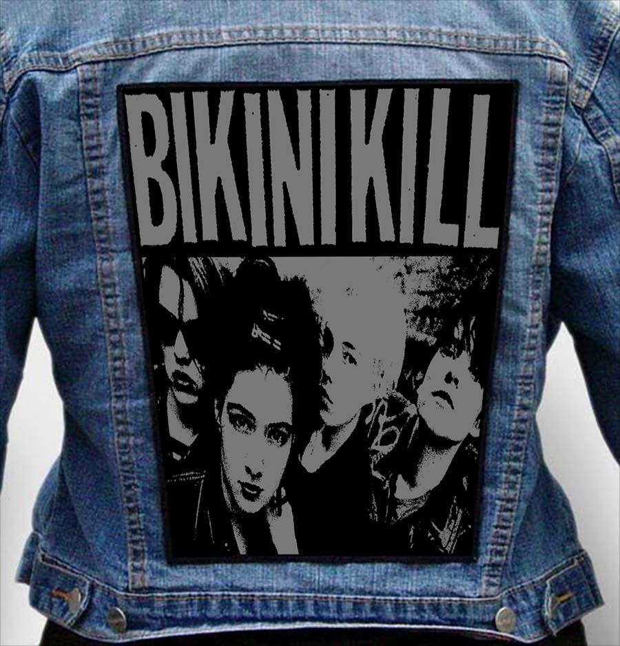 Bikini kill 4 - Photo Quality Printed Back Patch