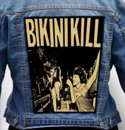 Bikini kill 7 - Photo Quality Printed Back Patch