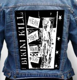 Bikini kill 9 - Photo Quality Printed Back Patch