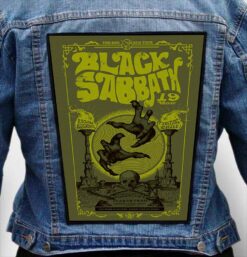 Black Sabbath 256 - Photo Quality Printed Back Patch