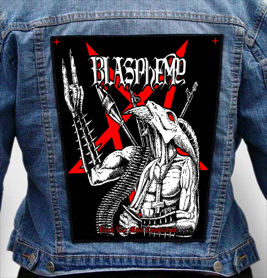 Blaspheme 257 - Photo Quality Printed Back Patch