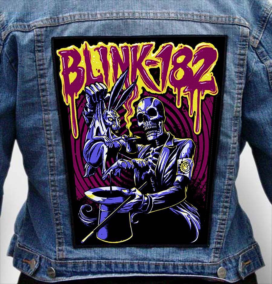 Blink 182 200 - Photo Quality Printed Back Patch