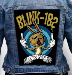 Blink 182 80 - Photo Quality Printed Back Patch