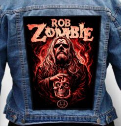Rob Zombie 96 - Photo Quality Printed Back Patch