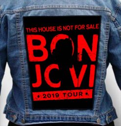 Bon Jovi 11 - Photo Quality Printed Back Patch