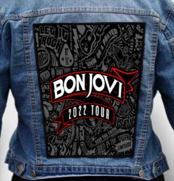 Bon Jovi 2 - Photo Quality Printed Back Patch