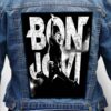 Bon Jovi 23 - Photo Quality Printed Back Patch