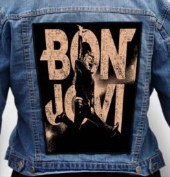 Bon Jovi 28 - Photo Quality Printed Back Patch