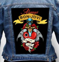 Bon Jovi 33 - Photo Quality Printed Back Patch