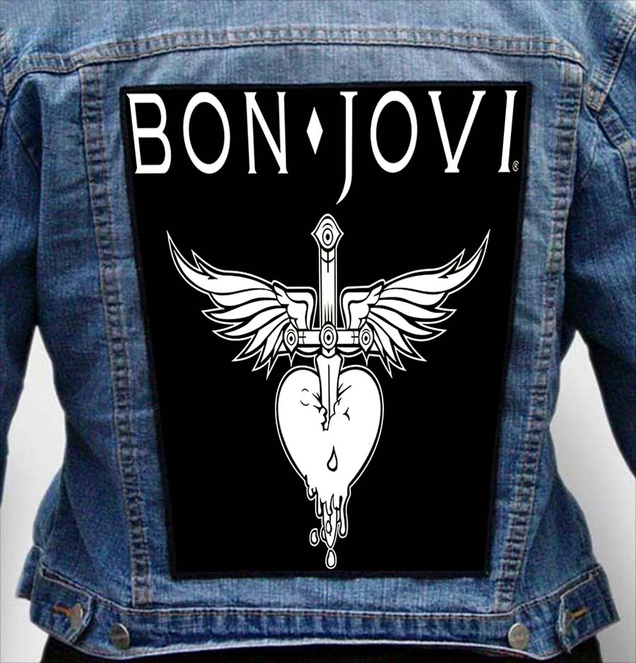 Bon Jovi 35 - Photo Quality Printed Back Patch