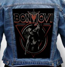 Bon Jovi 37 - Photo Quality Printed Back Patch