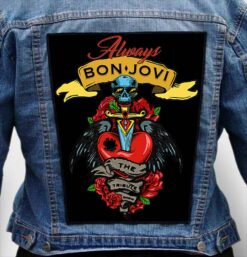 Bon Jovi 4 - Photo Quality Printed Back Patch