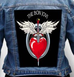 Bon Jovi 5 - Photo Quality Printed Back Patch