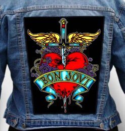 Bon Jovi 6 - Photo Quality Printed Back Patch