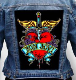 Bon Jovi 8 - Photo Quality Printed Back Patch