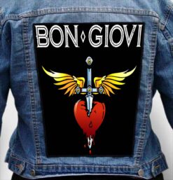 Bon Jovi 9 - Photo Quality Printed Back Patch