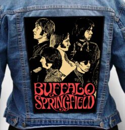 Buffalo Springfield 20 - Photo Quality Printed Back Patch