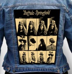 Buffalo Springfield 21 - Photo Quality Printed Back Patch