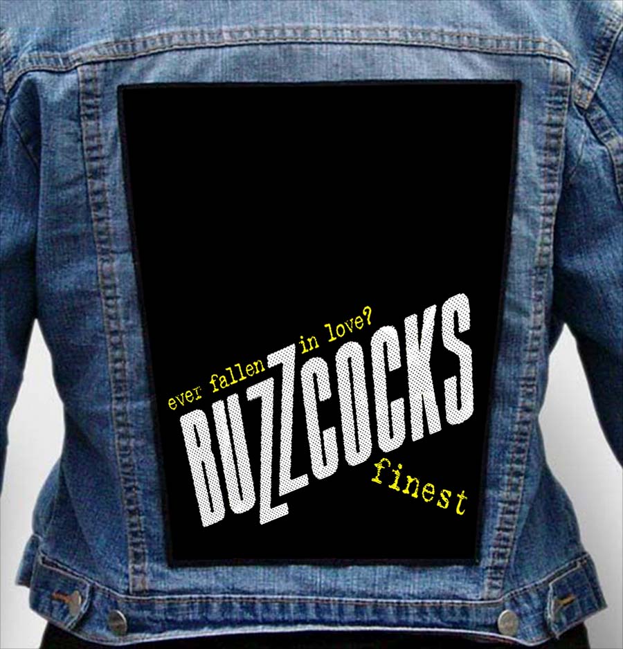 Buzzcocks 1 - Photo Quality Printed Back Patch