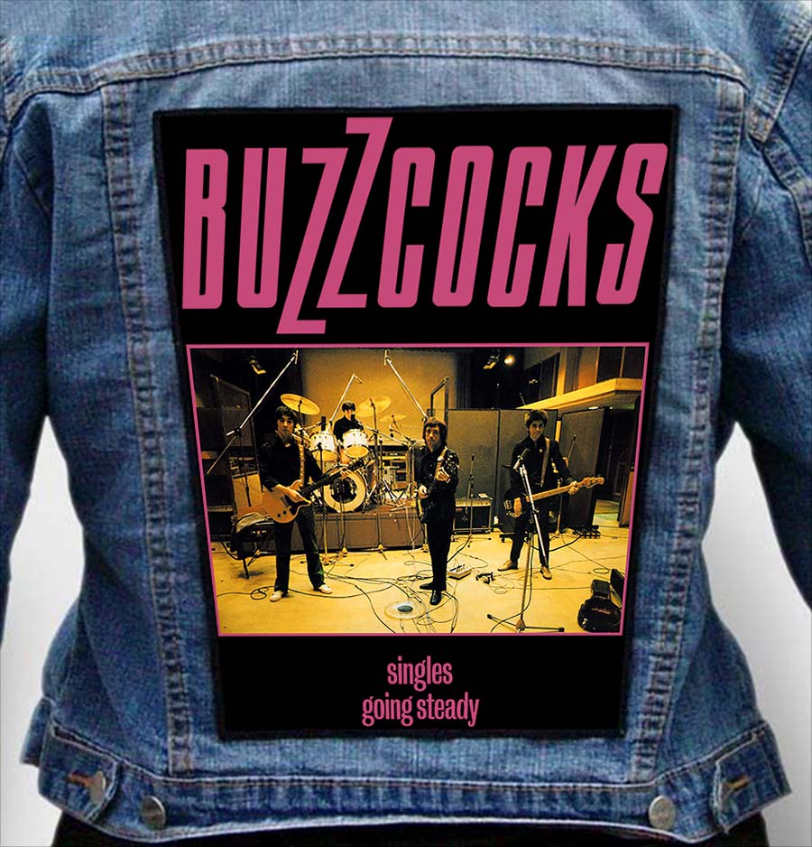 Buzzcocks 16 - Photo Quality Printed Back Patch
