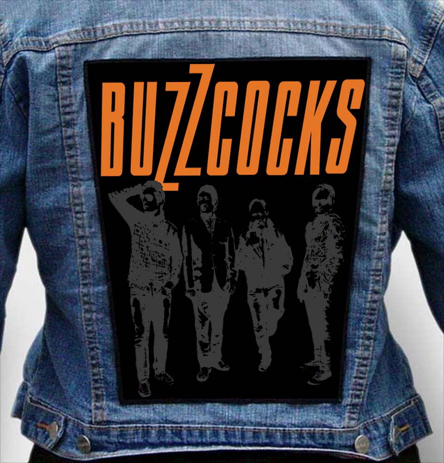 Buzzcocks 4 - Photo Quality Printed Back Patch
