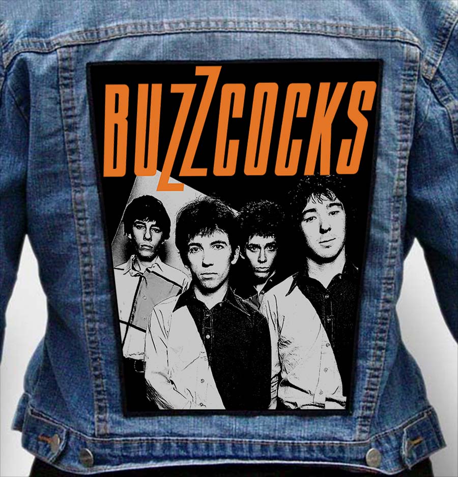 Buzzcocks 6 - Photo Quality Printed Back Patch