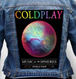 COLDPLAY 2 - Photo Quality Printed Back Patch