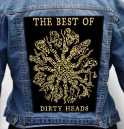 DIRTY HEADS 1 - Photo Quality Printed Back Patch