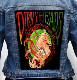 DIRTY HEADS 11 - Photo Quality Printed Back Patch