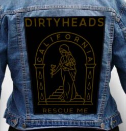 DIRTY HEADS 13 - Photo Quality Printed Back Patch