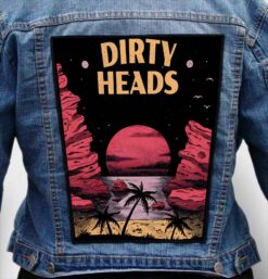 DIRTY HEADS 2 - Photo Quality Printed Back Patch