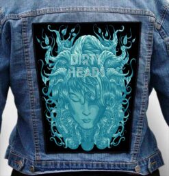 DIRTY HEADS 4 - Photo Quality Printed Back Patch