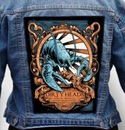 DIRTY HEADS 8 - Photo Quality Printed Back Patch