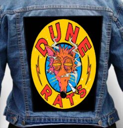 DUNE RATS 1 - Photo Quality Printed Back Patch