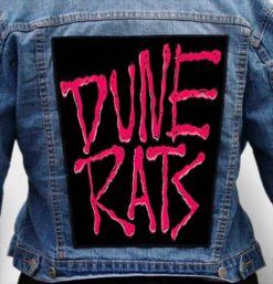 DUNE RATS 10 - Photo Quality Printed Back Patch