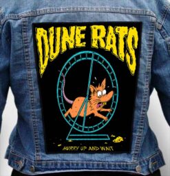 DUNE RATS 4 - Photo Quality Printed Back Patch