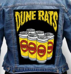 DUNE RATS 7 - Photo Quality Printed Back Patch