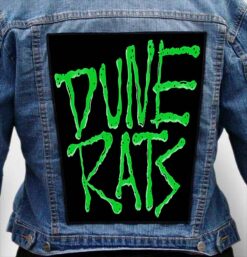 DUNE RATS 9 - Photo Quality Printed Back Patch