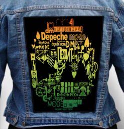 Depeche Mode 10 - Photo Quality Printed Back Patch