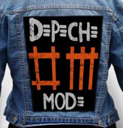 Depeche Mode 8 - Photo Quality Printed Back Patch