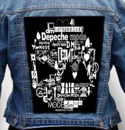 Depeche Mode 9 - Photo Quality Printed Back Patch