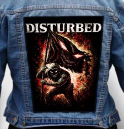Disturbed 107 - Photo Quality Printed Back Patch